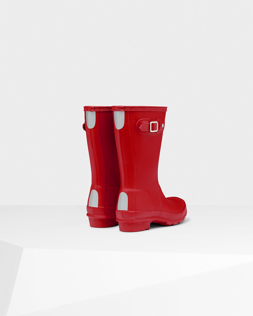 Botas de Lluvia Hunter Niños - Original Big - Rojos - ZEHSQPU-81